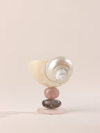 No. 01 Conch Shell Object with Pyramid Crystal Base